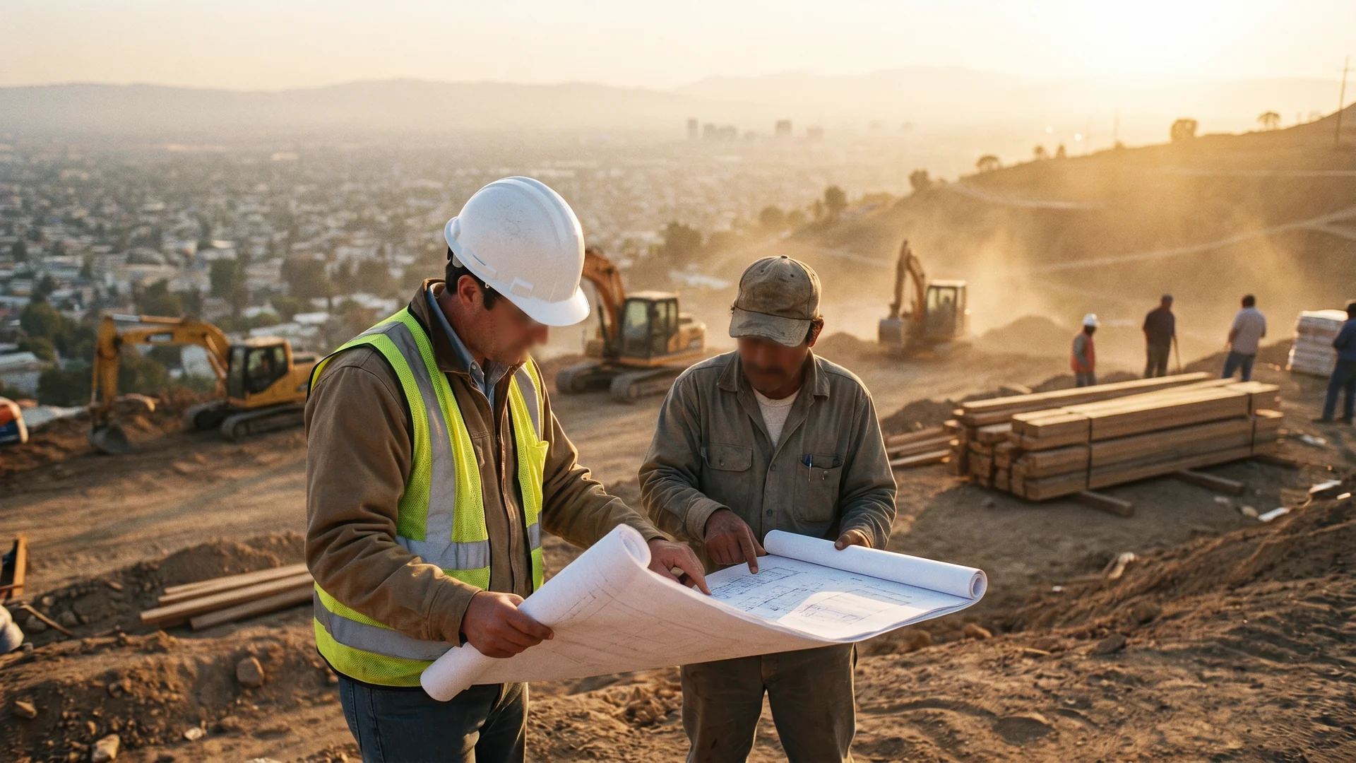 Construction site — LA County